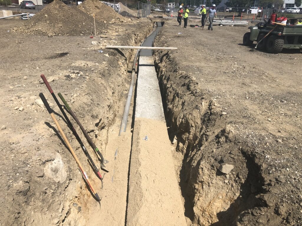 utility trenching