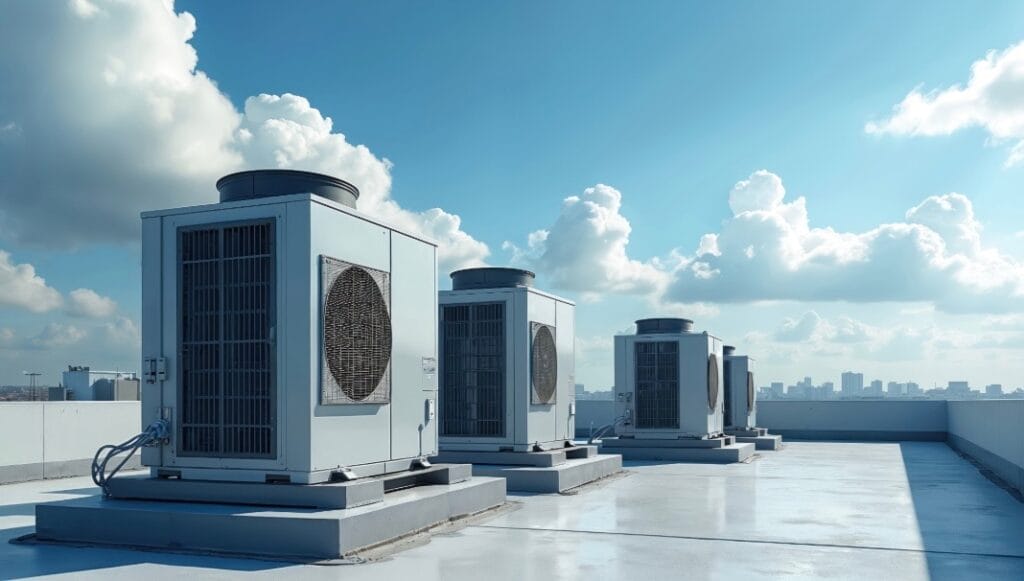 roof top HVAC units; also need regular maintenance for commercial properties