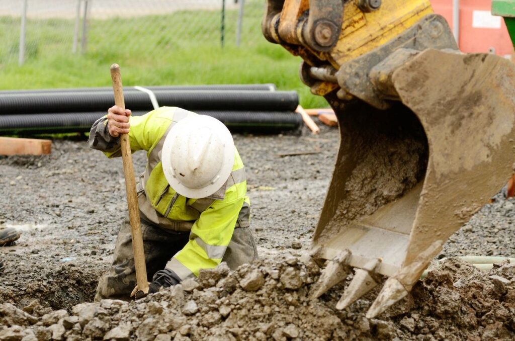 installing forms for new foundation