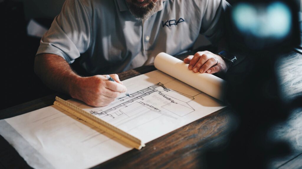plan creating on paper for AUD