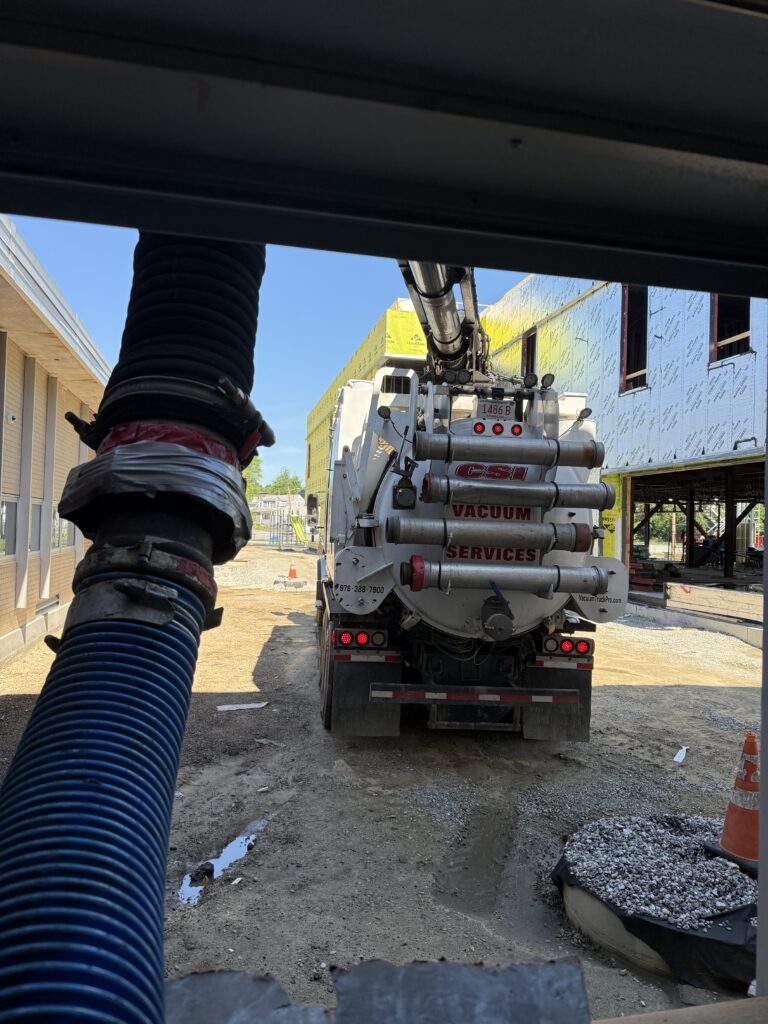 Parkside Middle School Hydro Excavation for renovation